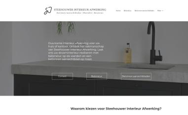 Schermafbeelding van steehouwerinterieur.nl