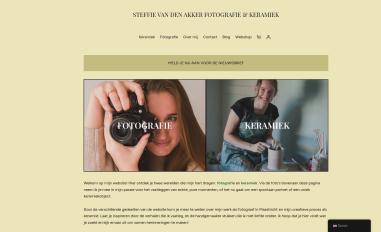 Schermafbeelding van steffievandenakker.com