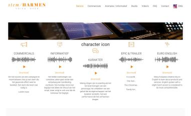 Schermafbeelding van stemharmen.nl