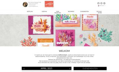 Schermafbeelding van stempelcafe.stampinup.net