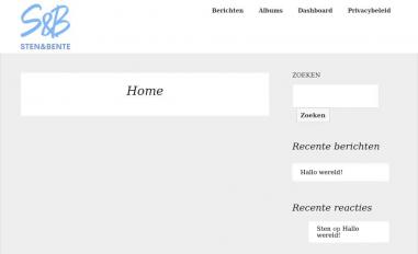 Schermafbeelding van stenbente-tijhuis.nl