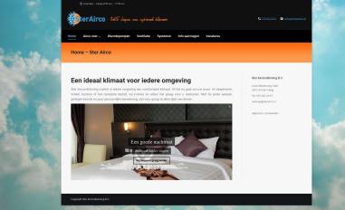 Schermafbeelding van sterairco.nl