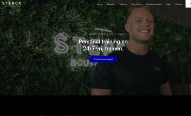 Schermafbeelding van sterckgym.nl