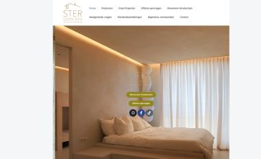 Schermafbeelding van stergordijnen.nl