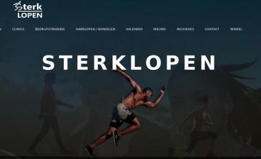 Schermafbeelding van sterklopen.nl