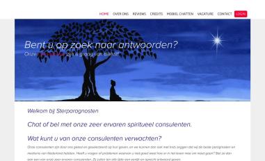 Schermafbeelding van sterparagnosten.nl