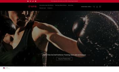 Schermafbeelding van stgsports.eu