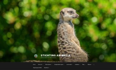 Schermafbeelding van stichtinganimalia.nl