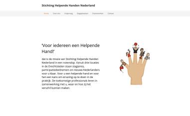 Schermafbeelding van stichtinghelpendehanden.nl