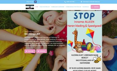 Schermafbeelding van stichtinglief.nl
