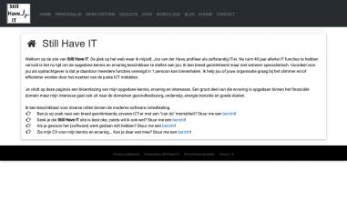 Schermafbeelding van stillhaveit.pythonanywhere.com