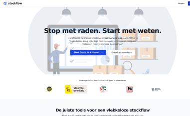 Schermafbeelding van stockflow.be