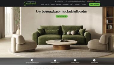 Schermafbeelding van stoffeerdersbedrijfgoedhardt.nl