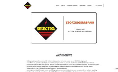 Schermafbeelding van stofzuigerrepair.nl