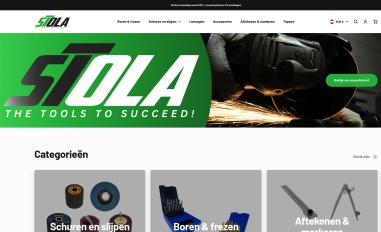 Schermafbeelding van stolatools.nl