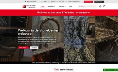 Schermafbeelding van stonecenter.nl