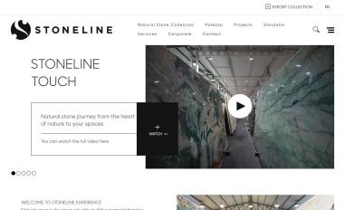 Schermafbeelding van stoneline.com.tr