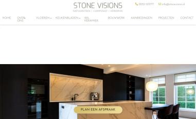 Schermafbeelding van stonevisions.nl