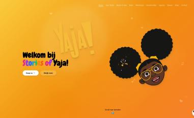 Schermafbeelding van storiesofyaja.com