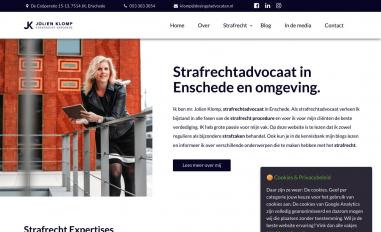 Schermafbeelding van strafrecht-enschede.nl