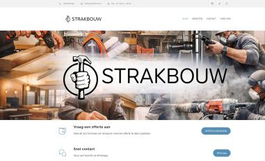 Schermafbeelding van strakbouw.nl