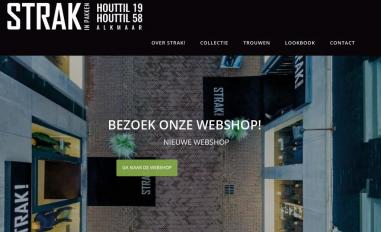 Schermafbeelding van strakinpakken.nl