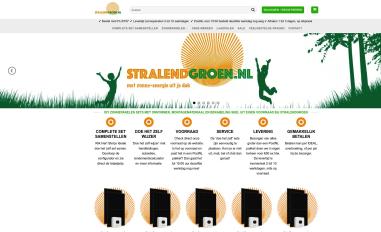 Schermafbeelding van stralendgroen.nl