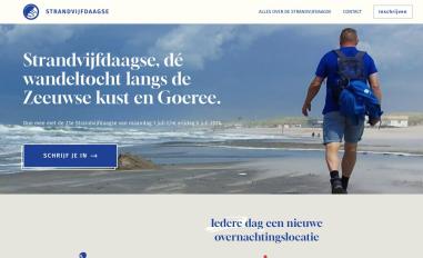 Schermafbeelding van strandvijfdaagse.nl