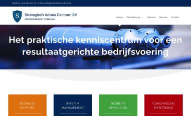 Schermafbeelding van strategischadviescentrum.nl