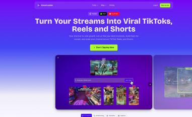 Schermafbeelding van streamladder.com