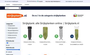 Schermafbeelding van strijkplank.nl