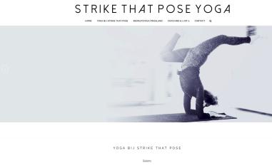 Schermafbeelding van strikethatpose.nl