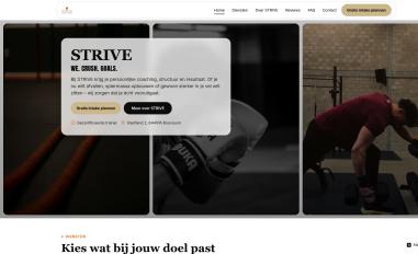 Schermafbeelding van strivefitness.nl