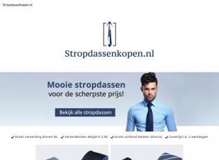 Schermafbeelding van stropdassenkopen.nl