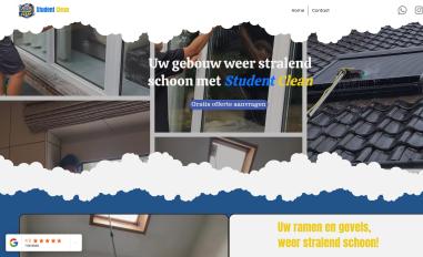 Schermafbeelding van studentclean.be