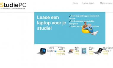 Schermafbeelding van studiepc.nl