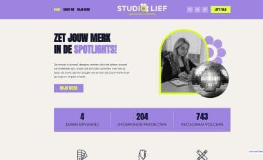 Schermafbeelding van studio-lief.com