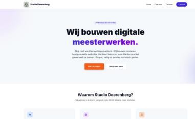 Schermafbeelding van studiodeerenberg.nl