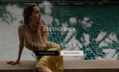 Schermafbeelding van studiodila.nl