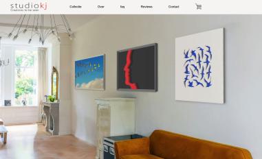 Schermafbeelding van studiokj.nl