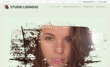 Schermafbeelding van studiolonneke.be