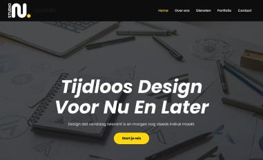 Schermafbeelding van studionu.nl