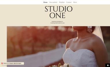 Schermafbeelding van studioonegeel.be