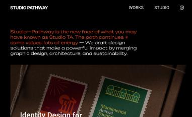 Schermafbeelding van studiopathway.com