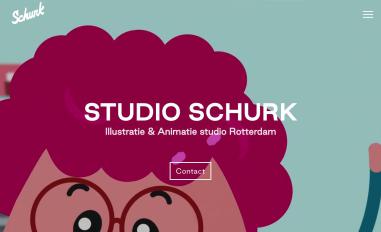 Schermafbeelding van studioschurk.nl