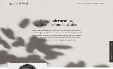 Schermafbeelding van studiosolveig.nl