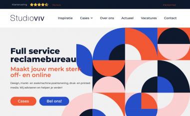 Schermafbeelding van studioviv.nl