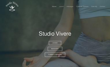 Schermafbeelding van studiovivere.nl