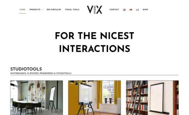 Schermafbeelding van studiovix.nl