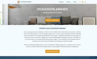 Schermafbeelding van stukadoor-arnhem.nl